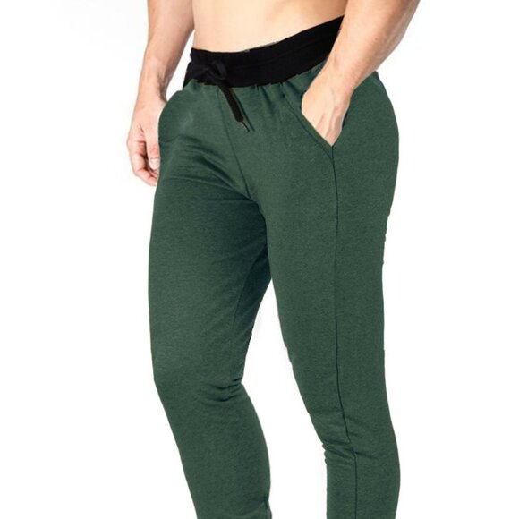 Super Soft Sweatpants Athletic Joggers Side Pock - Picture 1 of 3